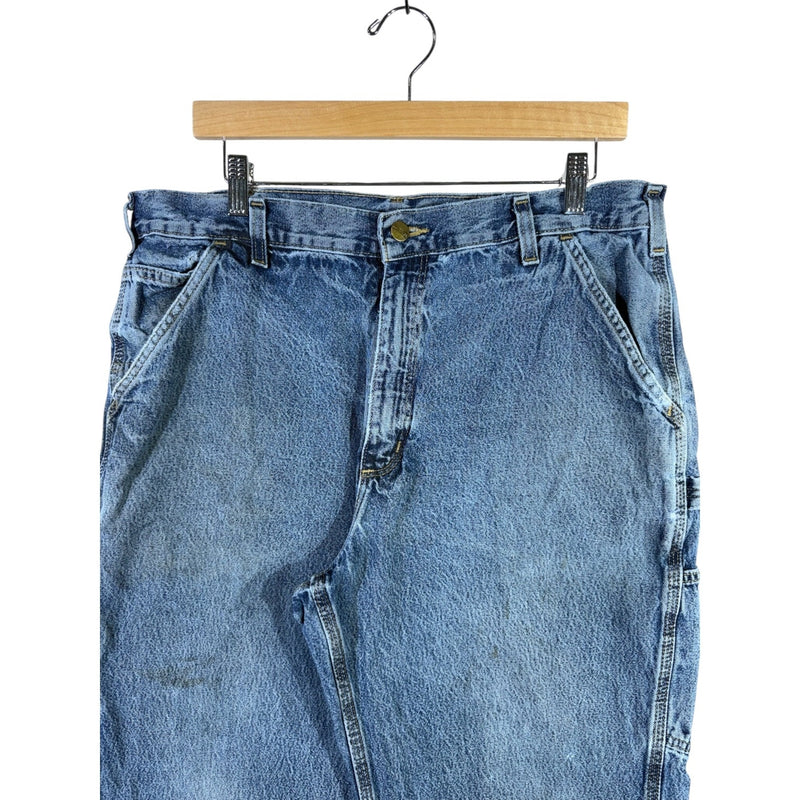 Vintage Carhartt Denim Carpenter Shorts 36