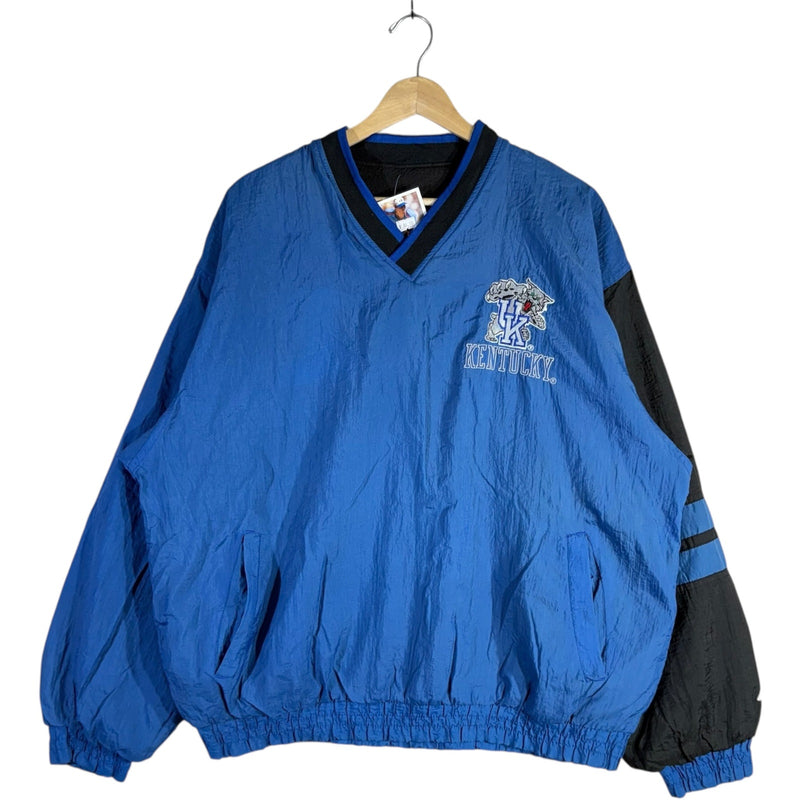 Vintage University Of Kentucky Wildcats Pullover Windbreaker