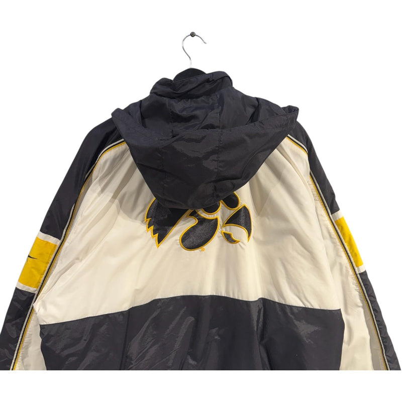 Vintage Reebok University Of Iowa Hawkeyes Puffer Jacket