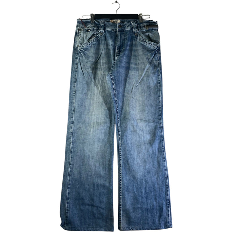 Vintage Diesel Hudson Wide Leg Denim Jeans 32x28