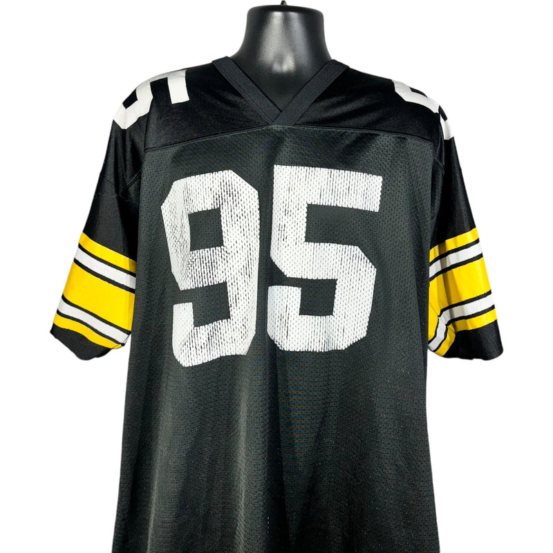 Vintage Pittsburgh Steelers #95 Greg Lloyd Jersey