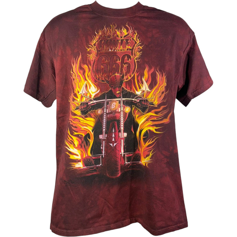 Vintage Devil Biker Flame Tee