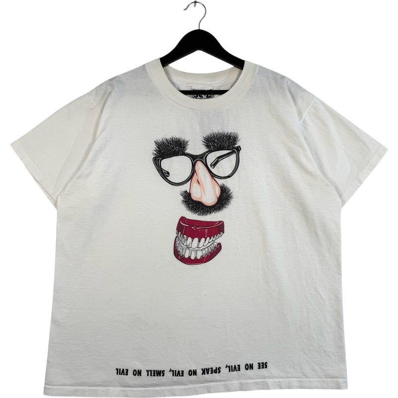 Vintage Joe Boxer "Smell On Evil" Quote Tee
