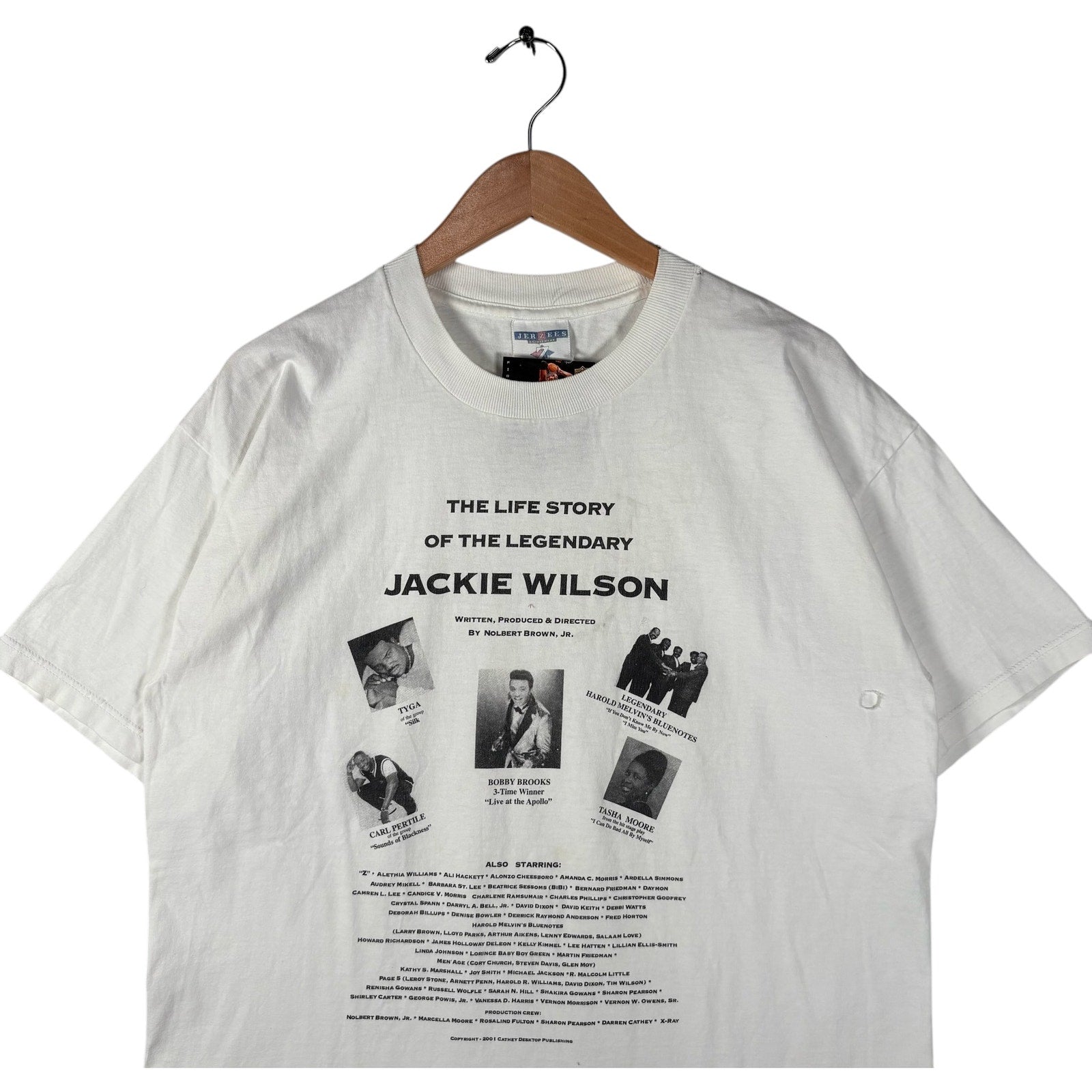 Vintage Jackie Wilson Life Story Tee