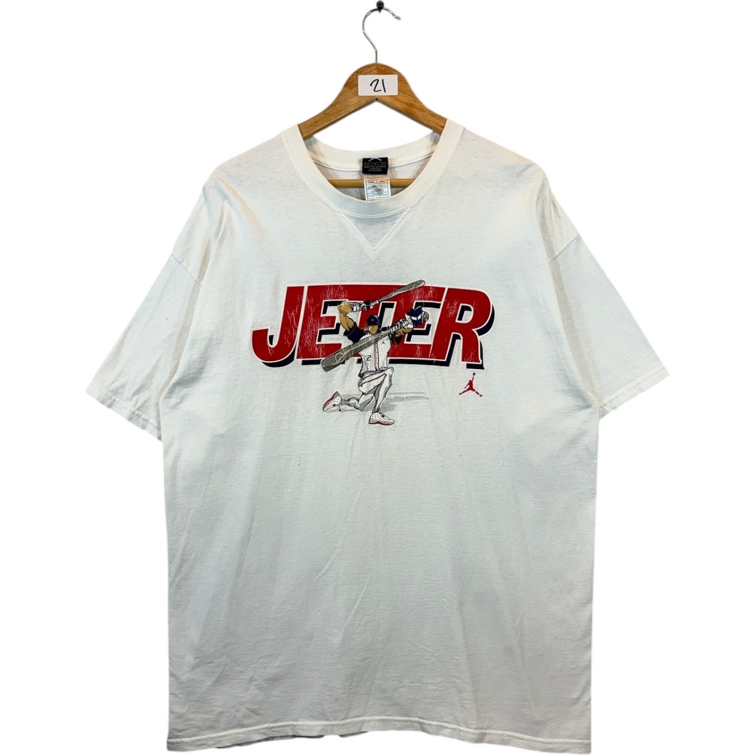 Vintage Jordan Derek Jeter 2 MLB T-Shirt
