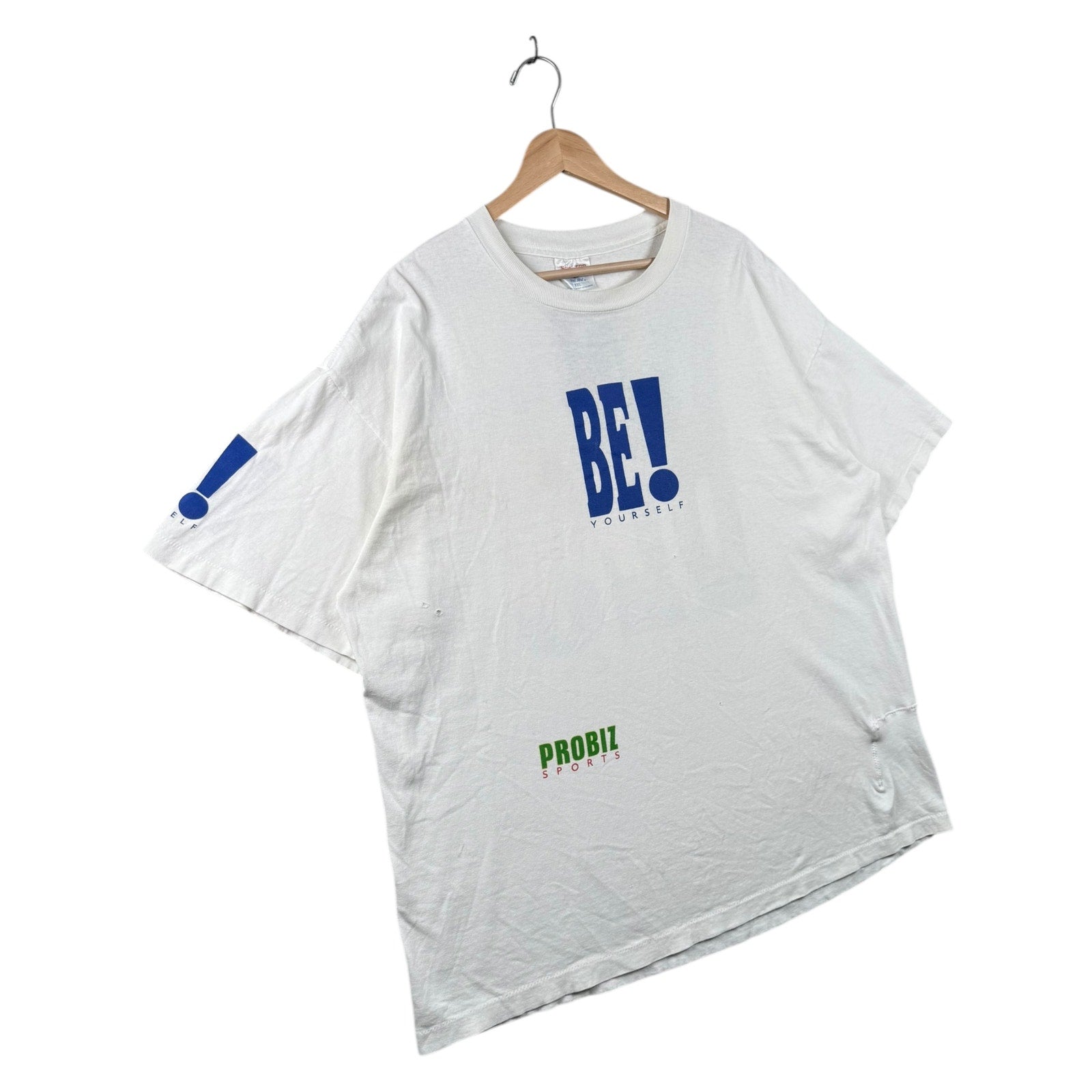 Vintage BE! Yourself Motivational Graphic T-Shirt