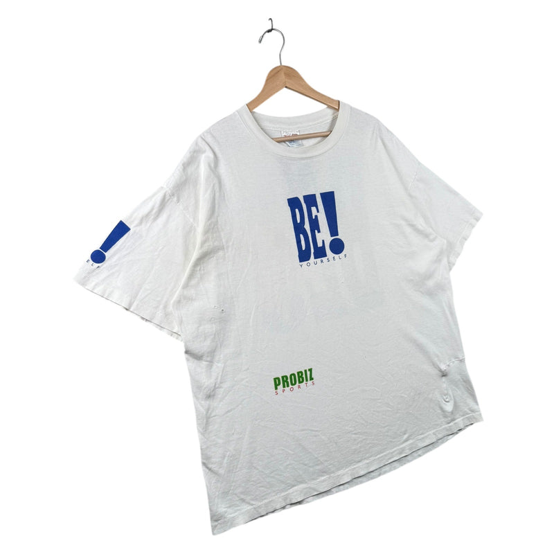 Vintage BE! Yourself Motivational Graphic T-Shirt