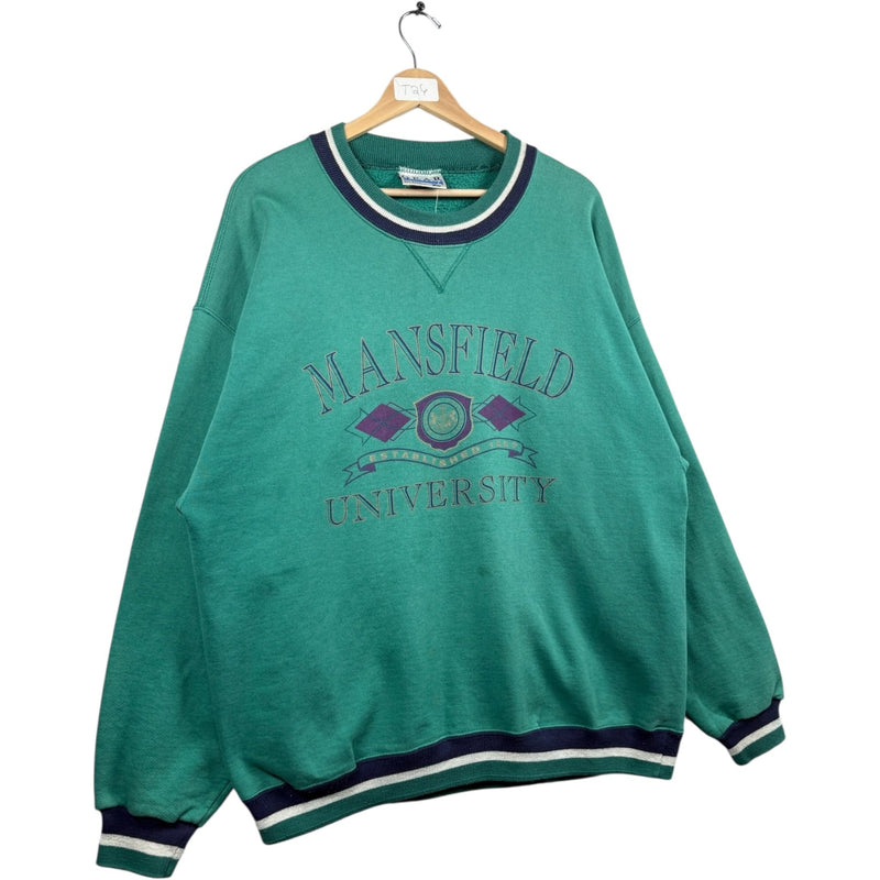 Vintage Mansfield University Sweatshirt Crewneck