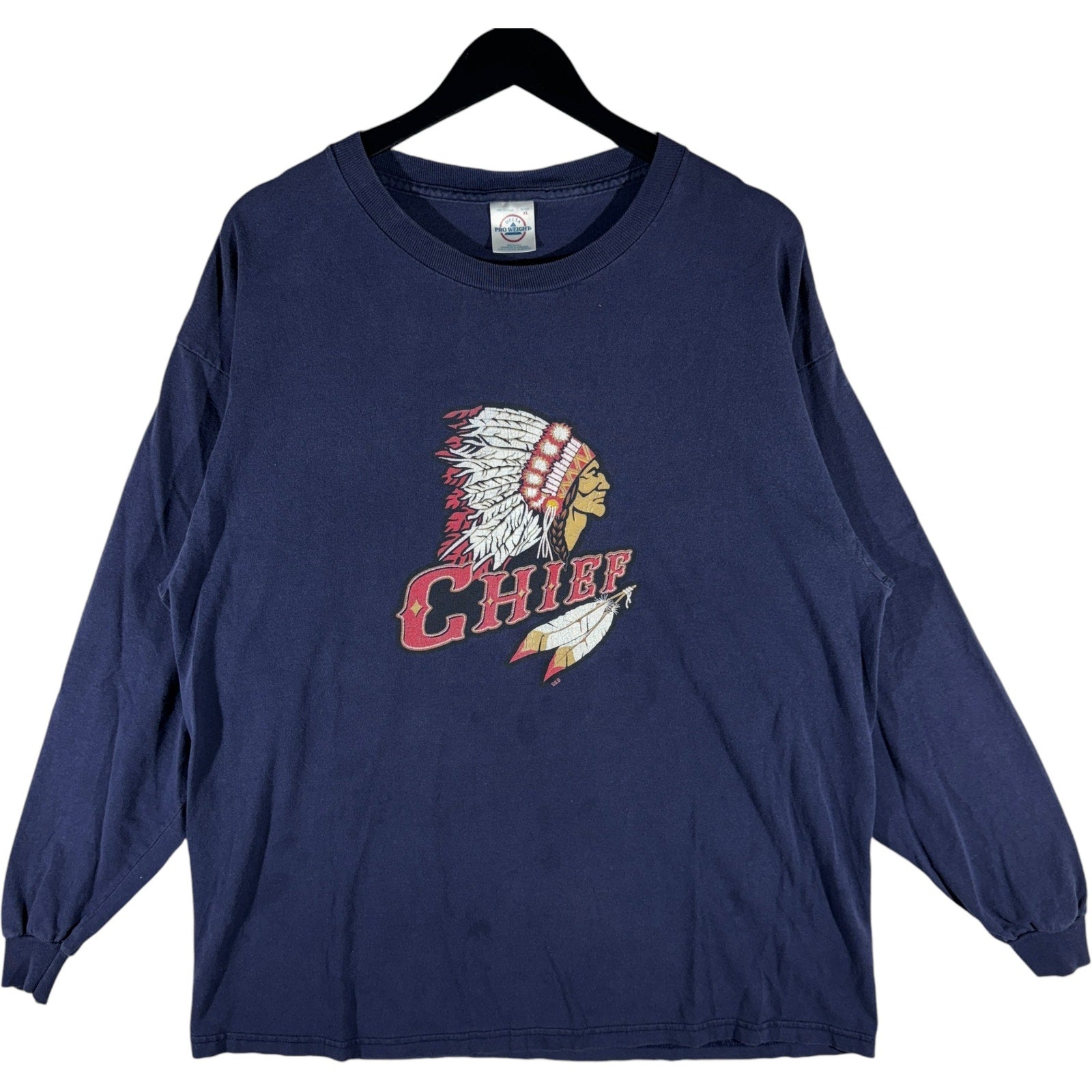 Vintage Chiefs Logo Long Sleeve