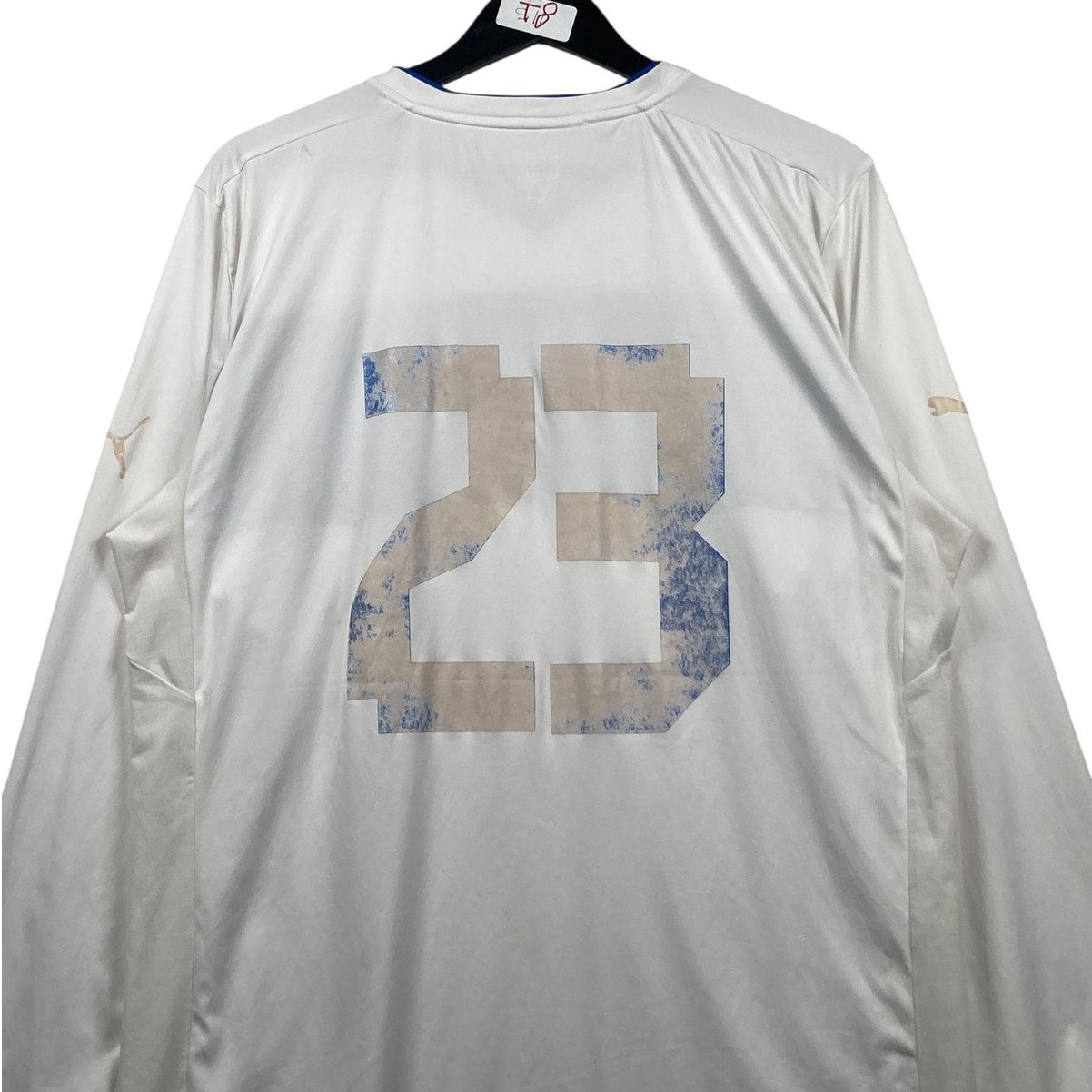 Vintage Italy Puma #23 Long Sleeve Soccer Jersey