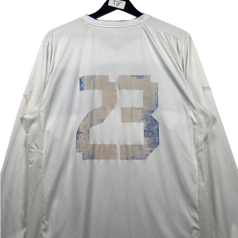 Vintage Italy Puma #23 Long Sleeve Soccer Jersey