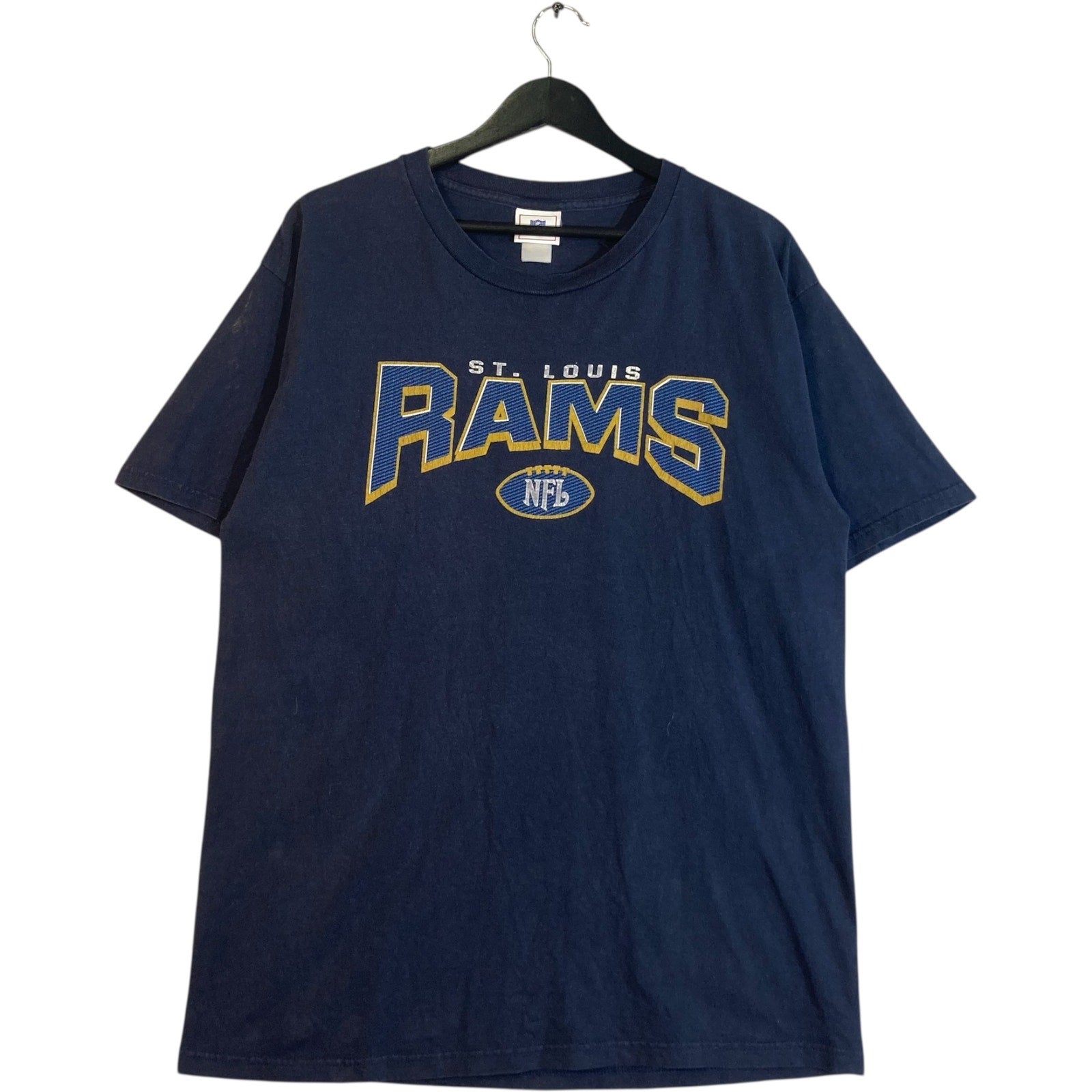 Vintage St. Louis Rams Chest Spellout NFL Tee