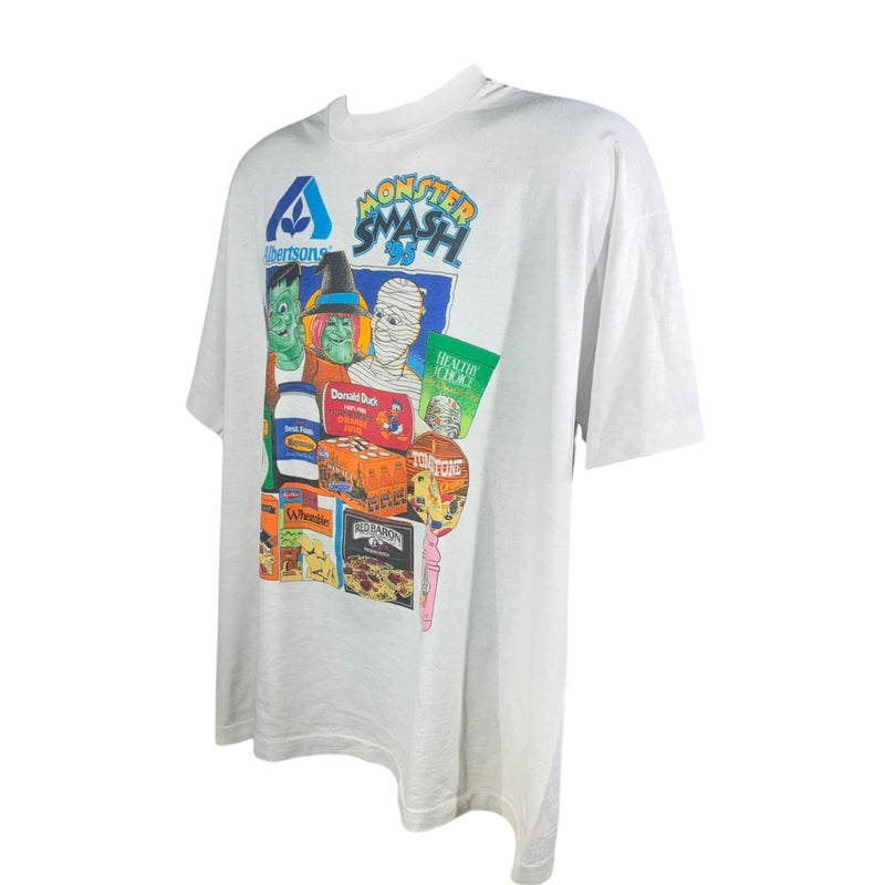 Vintage Albertsons Monster Smash Halloween Promotional Tee