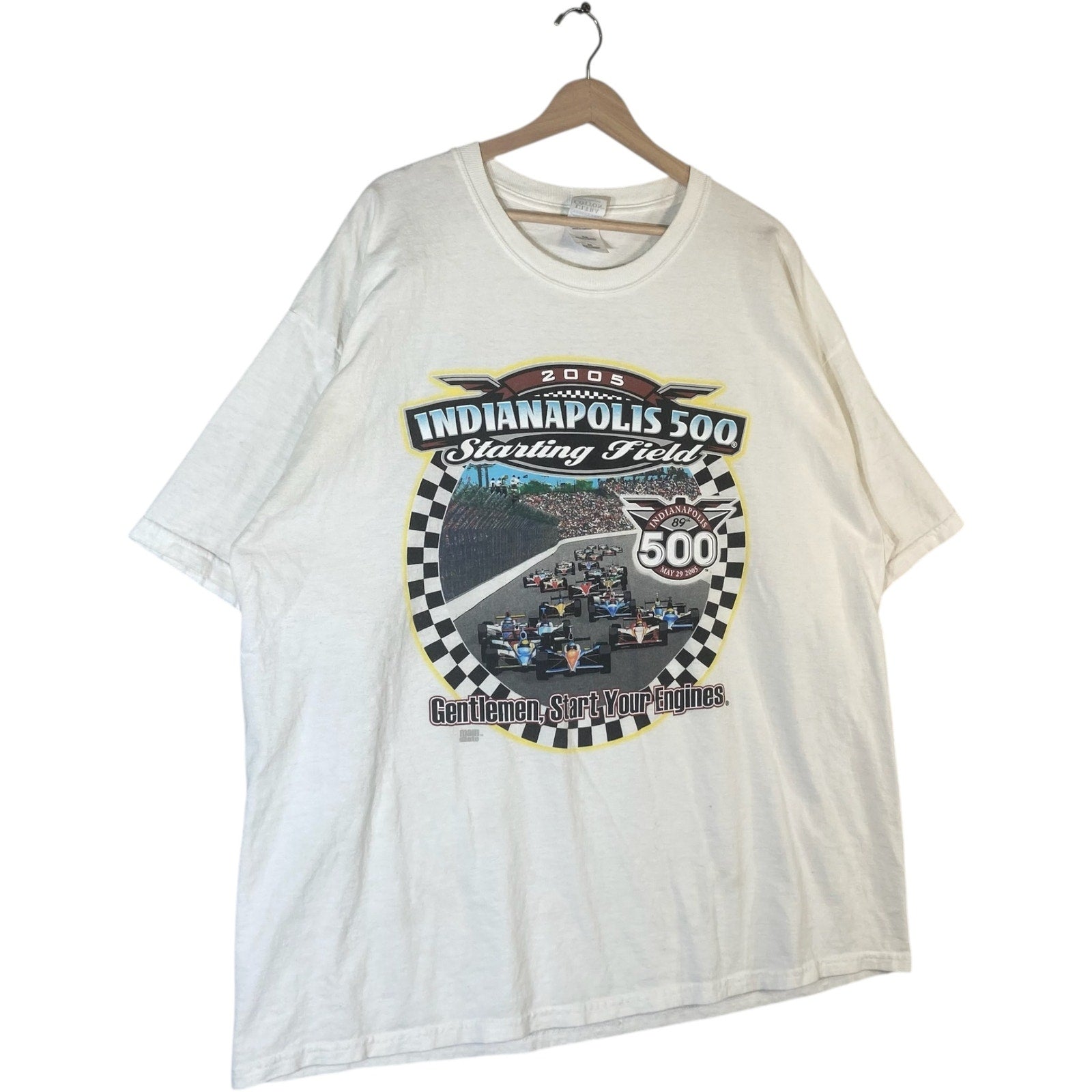 Vintage Indianapolis 500 Starting Field Racing Tee 2005