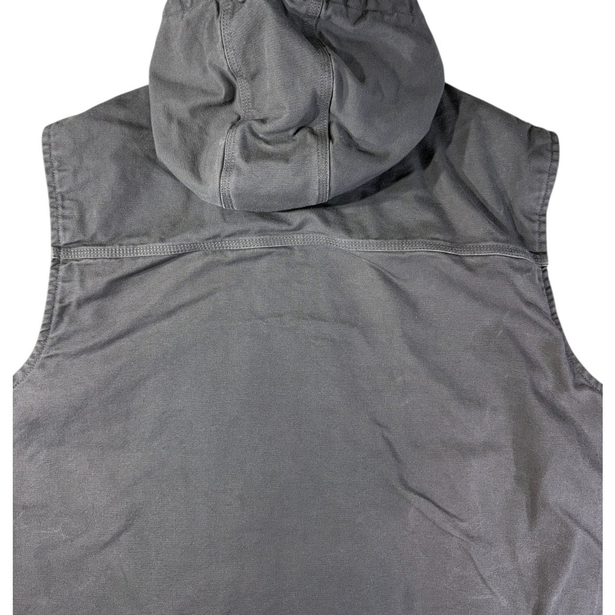 Vintage Carhartt Full Zip Hooded Workwear Vest