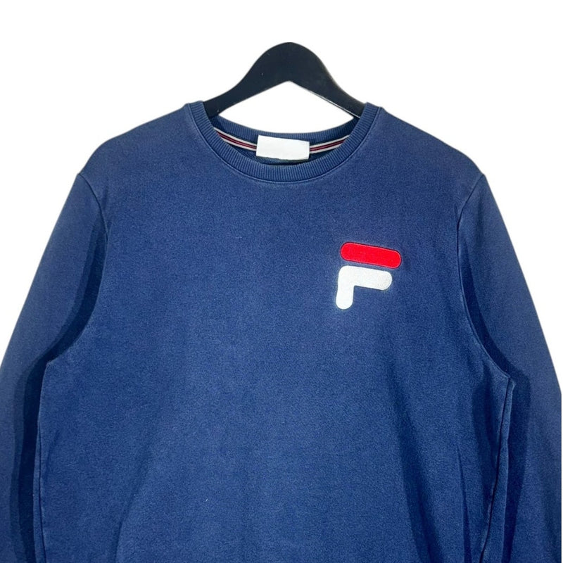 Vintage Fila Large Logo Pullover Crewneck