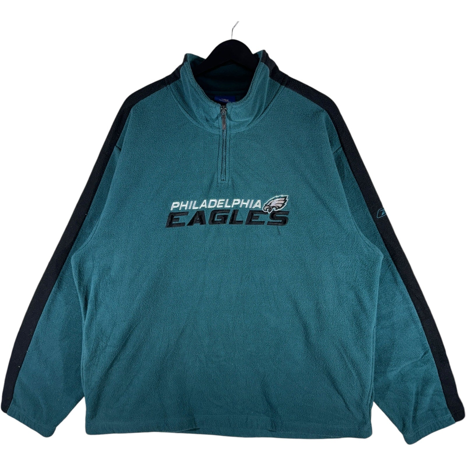 Vintage Reebok Philadelphia Eagles 1/4 Zip NFL Fleece