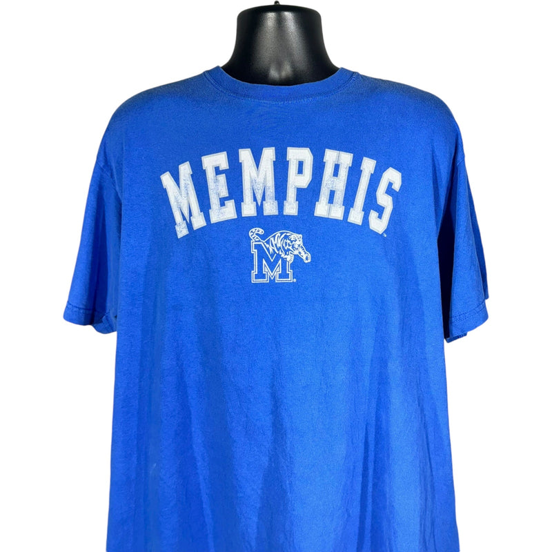 Vintage University Of Memphis Spellout Tee