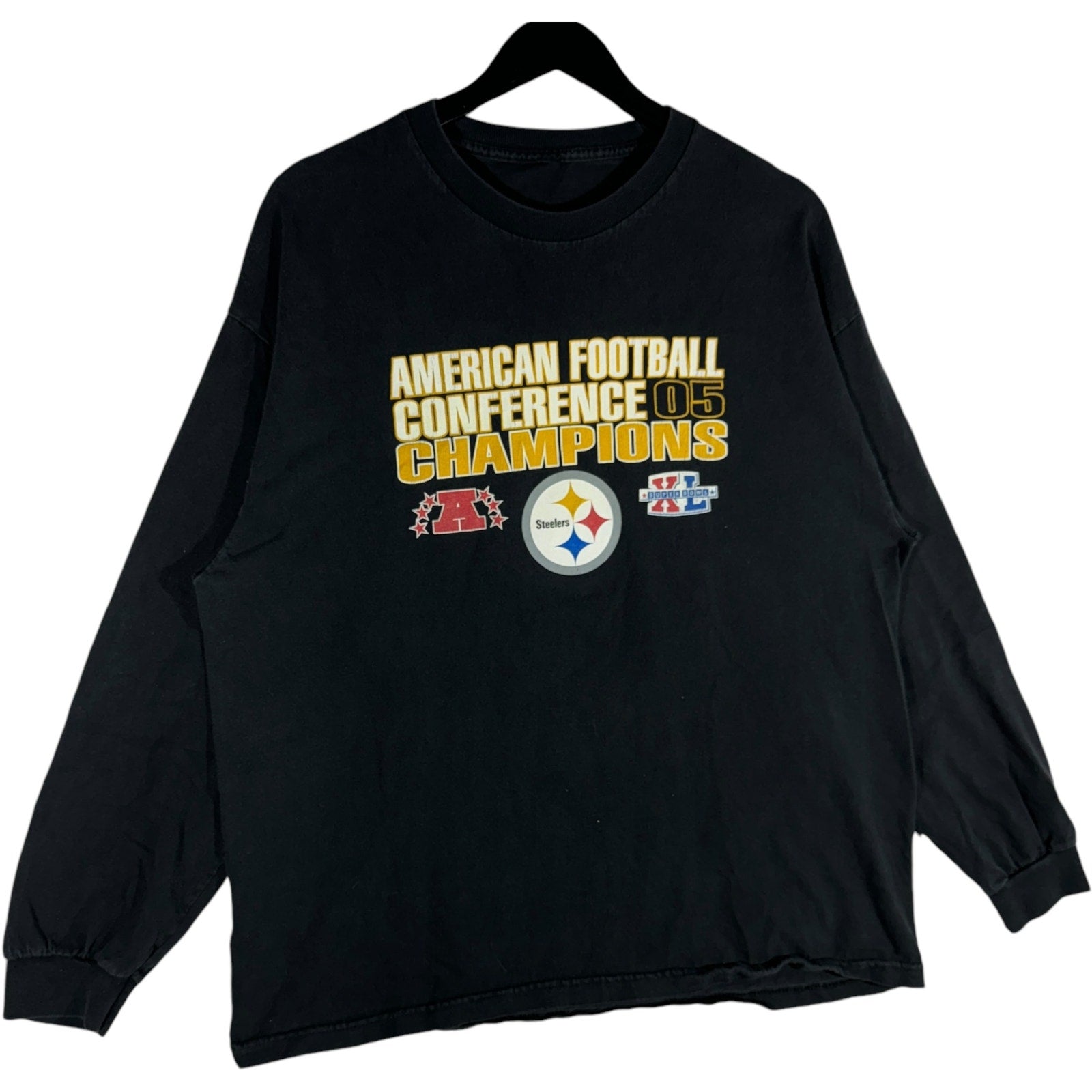 Vintage Pittsburgh Steelers Conference Champs Long Sleeve