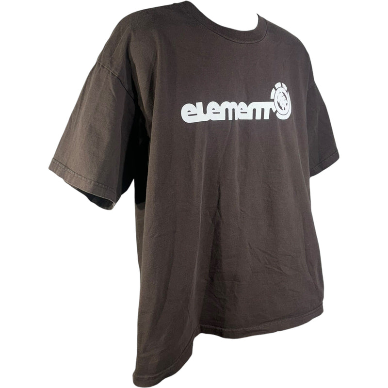 Vintage Element Spellout Large Logo Tee