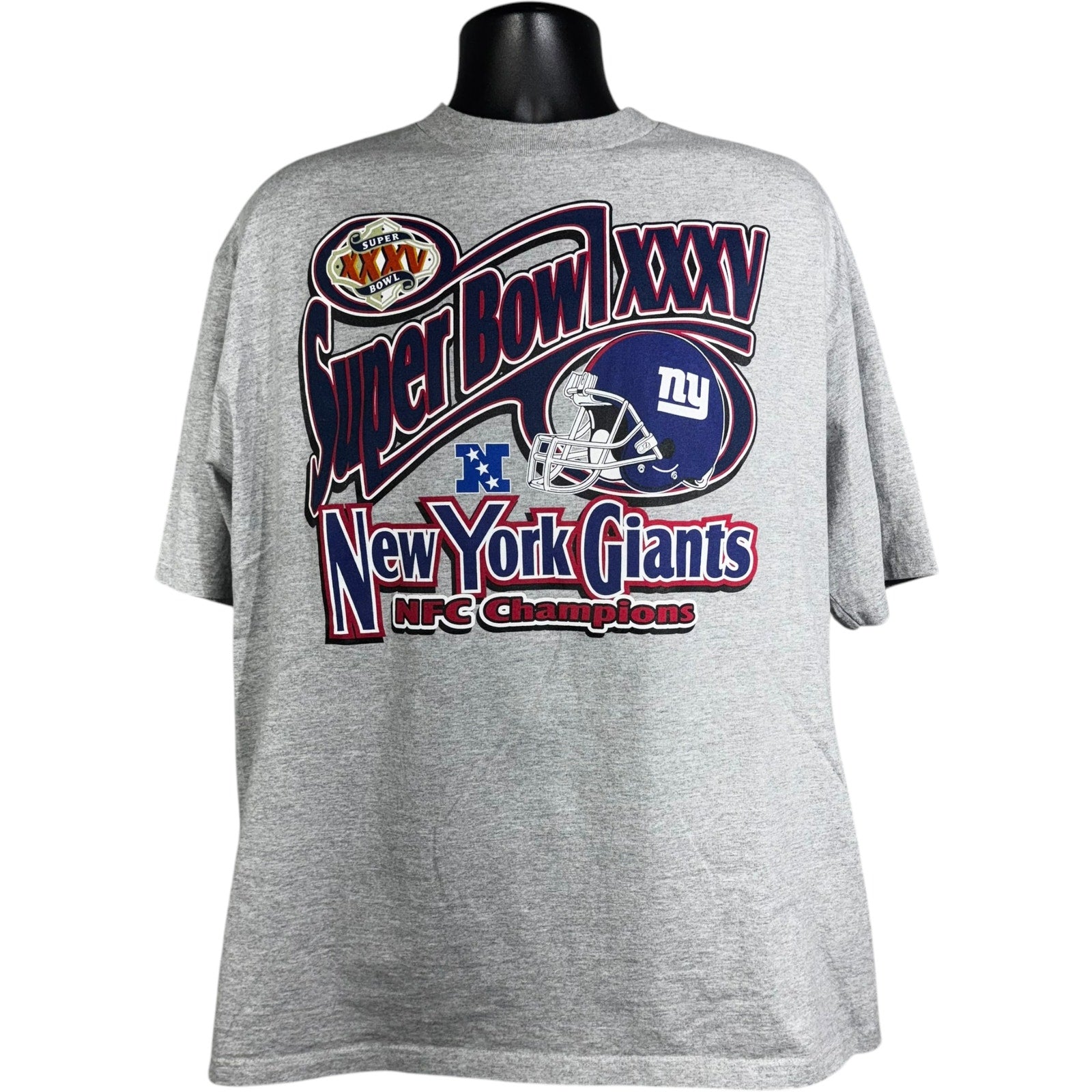 Vintage New York Giants Superbowl 35 NFL Tee