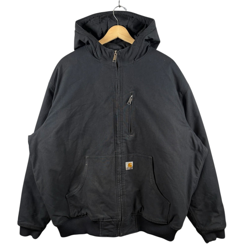 Vintage Carhartt Quilted Lined Full Zip Workwear Jacket