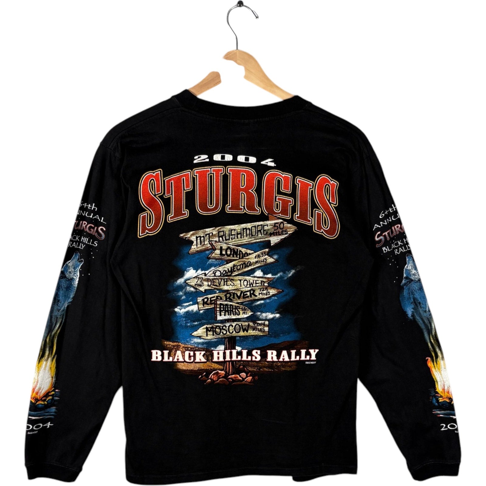 Vintage Sturgis Black Hills Rally AOP Long Sleeve