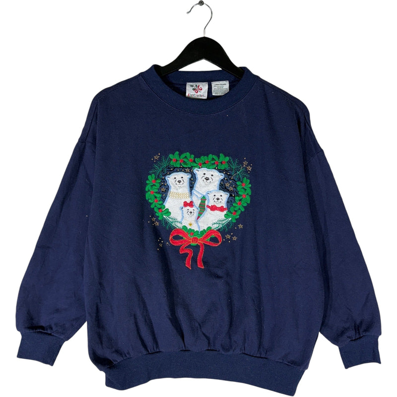 Vintage Polar Bear Christmas Crewneck