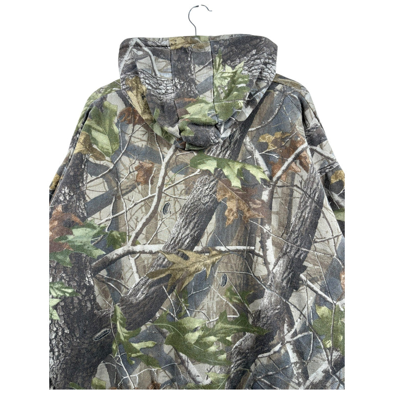 Vintage Dickies Realtree Camo Full Zip Jacket Hoodie