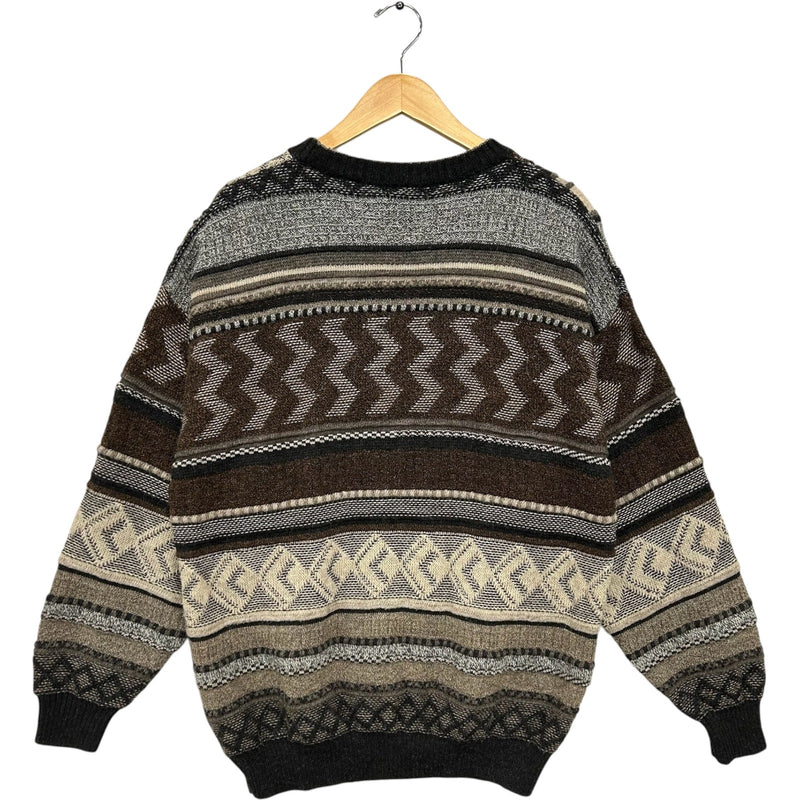 Vintage Gaurder Knitwear 3D Knit Sweater 90s