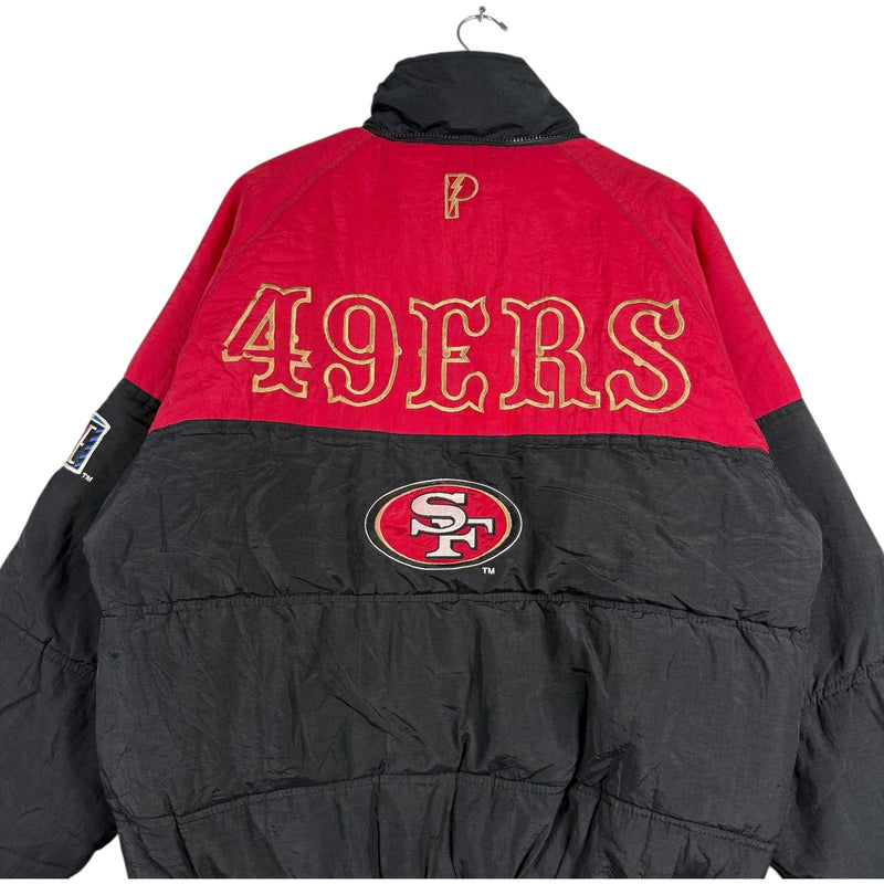 Vintage Pro Player San Francisco 49ers Puffer Jacket