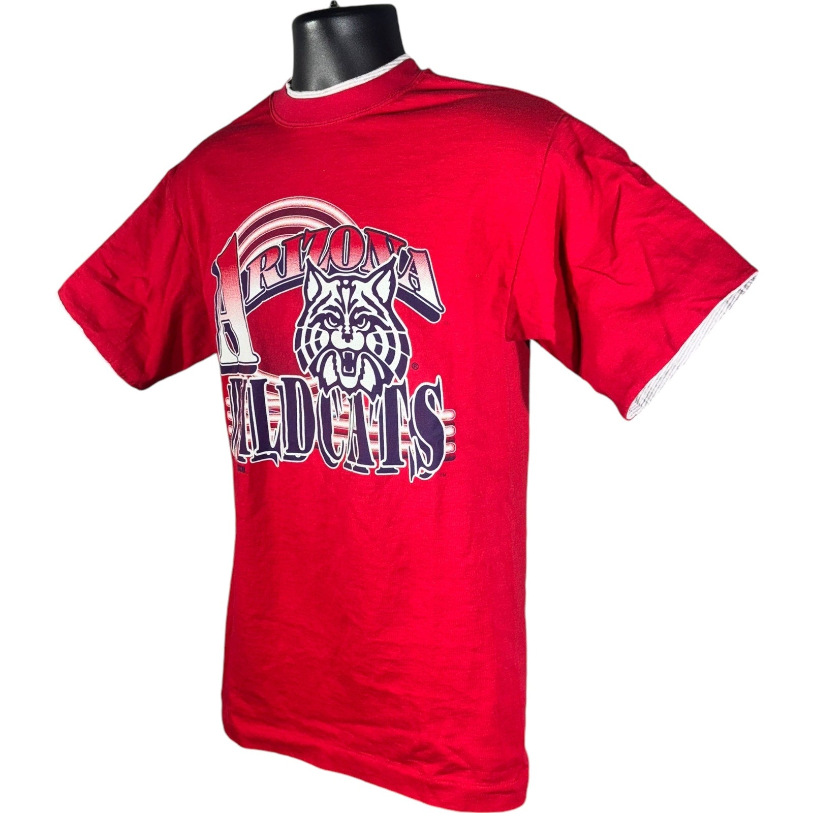 Vintage University Of Arizona Wildcats Spellout Tee 90s