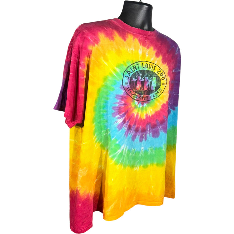 Vintage Saint Louis Zoo Tie Dye Souvenir Tee