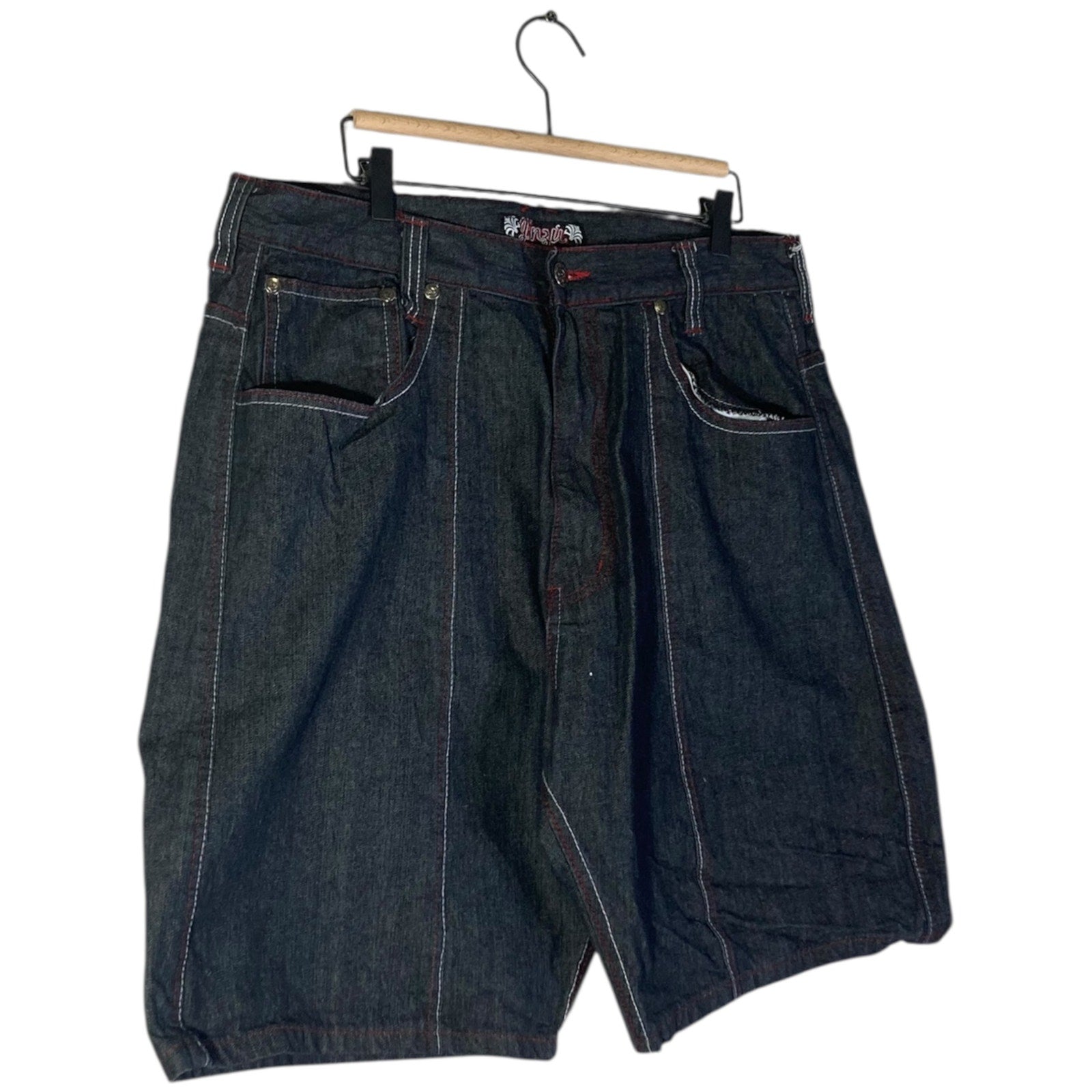 Vintage Jinzu Utility Denim Shorts 36x10