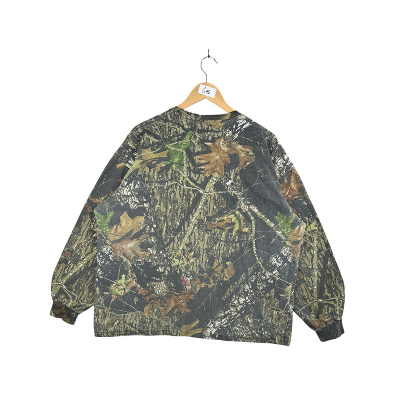 Vintage Russell Outdoors Camo Realtree Long Sleeve T-Shirt