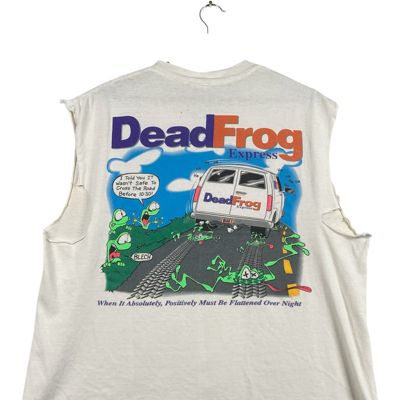 Vintage DeadFrog Express Humor Tank Top