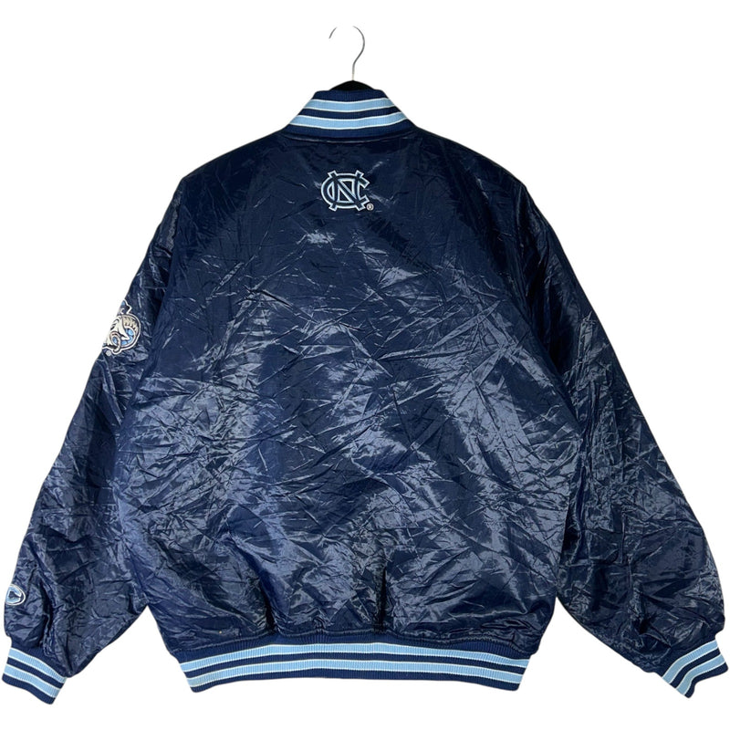 Vintage University of North Carolina Satin Bomber Jacket