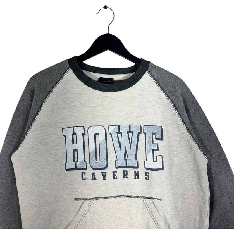 Vintage Howe Caverns Reglan Kangaroo Pocket Souvenir Crewneck