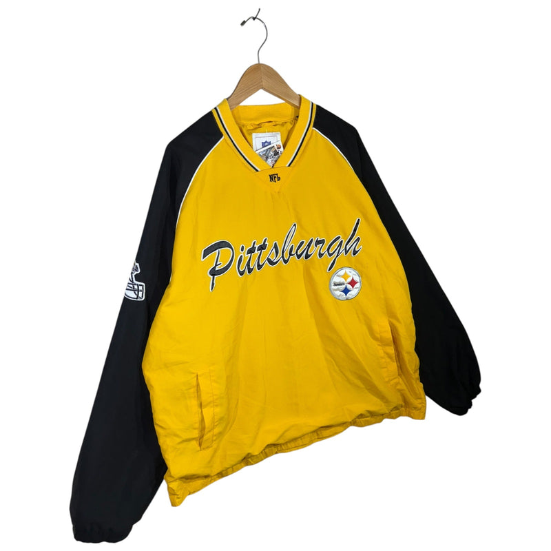 Vintage Pittsburgh Steelers NFL V-Neck Sweatshirt