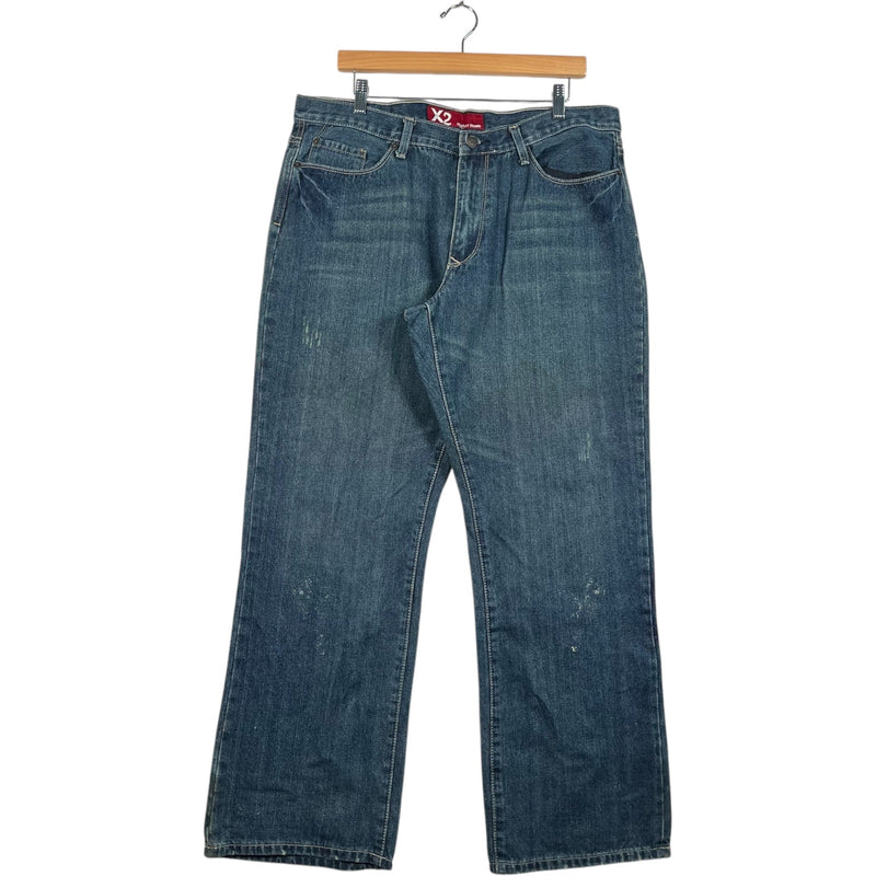 Vintage X2 Low Rise Bootcut Denim Jeans 36 x 32