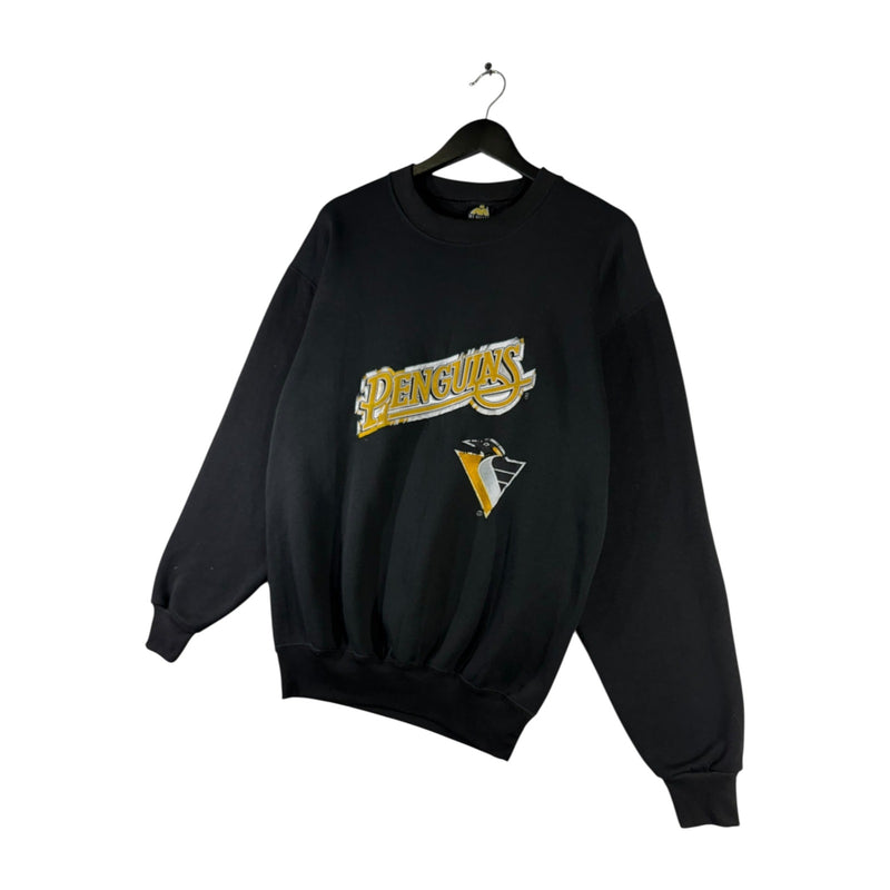 Vintage Pittsburgh Penguins Chest Spellout NHL T-Shirt