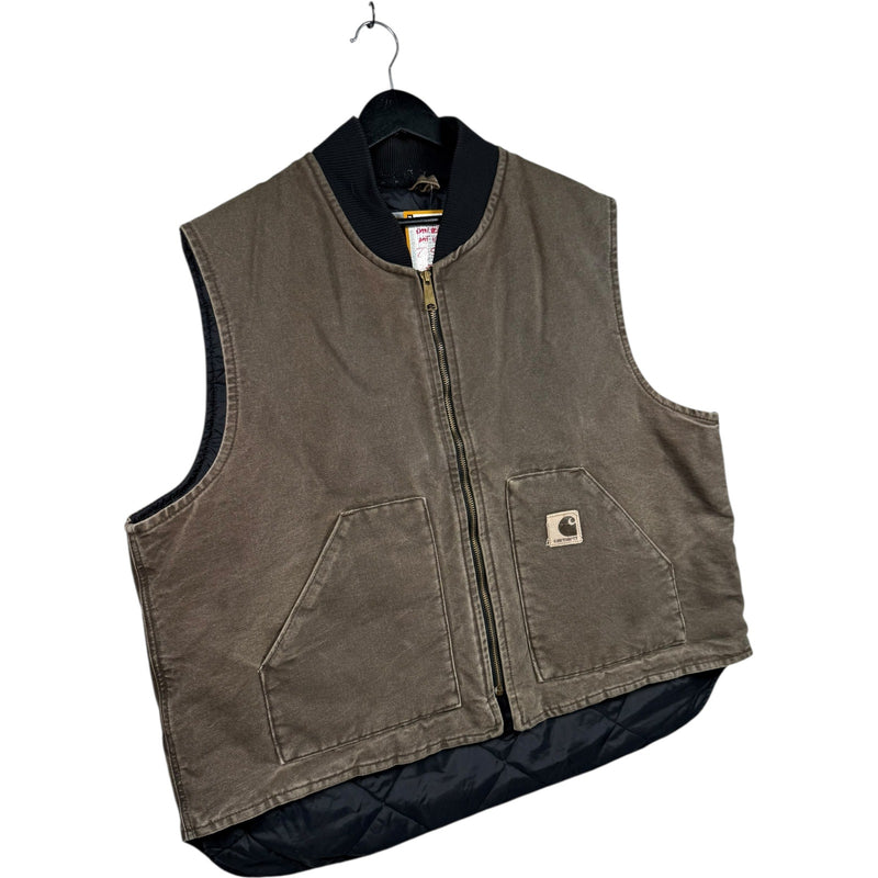 Vintage Carhartt Canvas Utility Workwear Vest