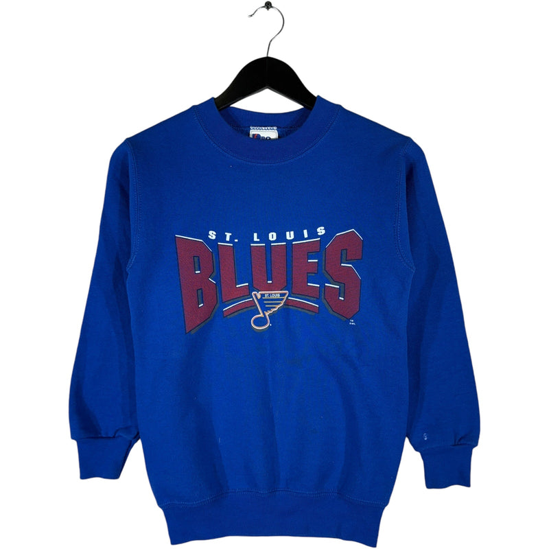 Vintage St. Louis Blues NHL Spellout Crewneck