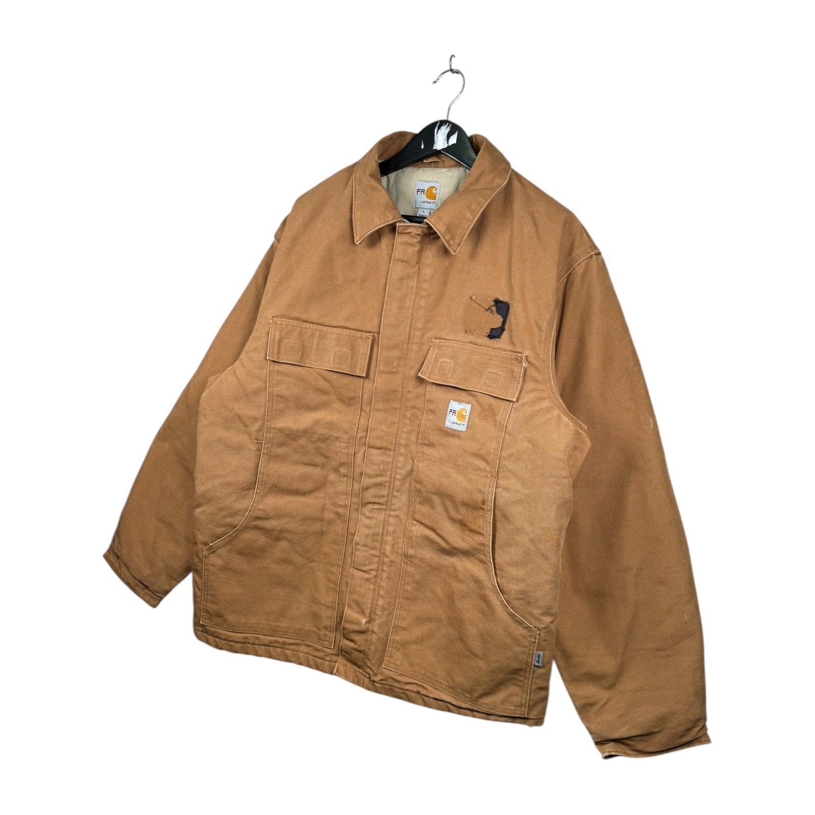 Vintage Carhartt Flame Resistant Workwear Jacket