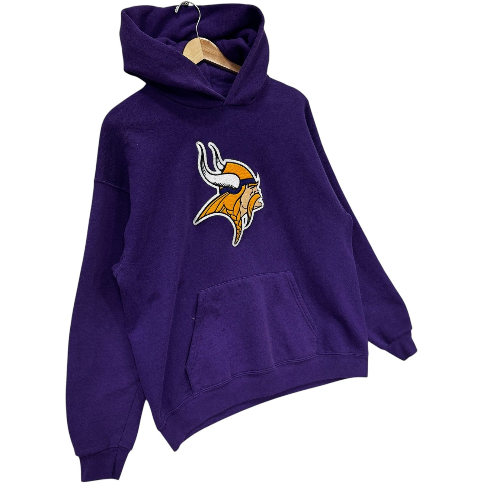 Vintage NFL Minnesota Vikings Mascot Hoodie