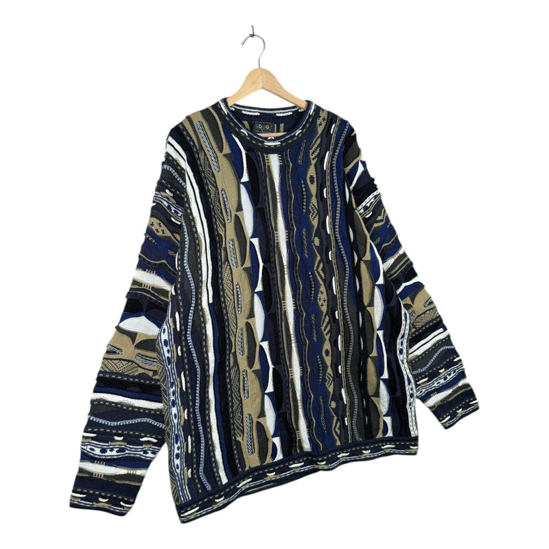 Vintage Coogi 3D Knit Sweater