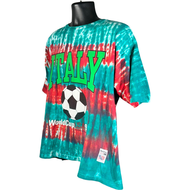 Vintage Italy World Cup Tie Dye Tee 1994