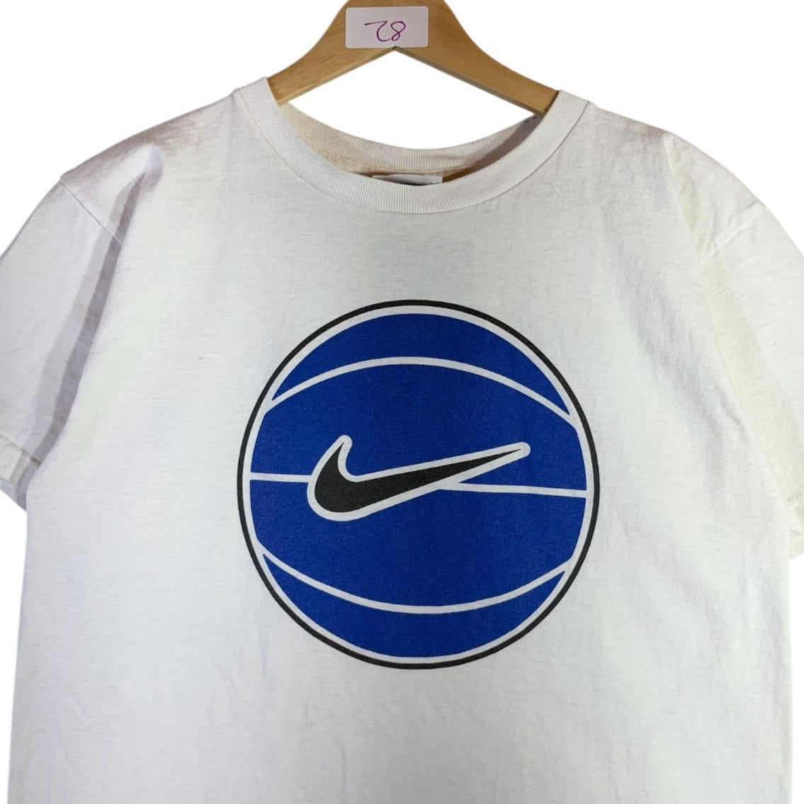 Vintage Nike Basketball Swoosh Logo T-Shirt