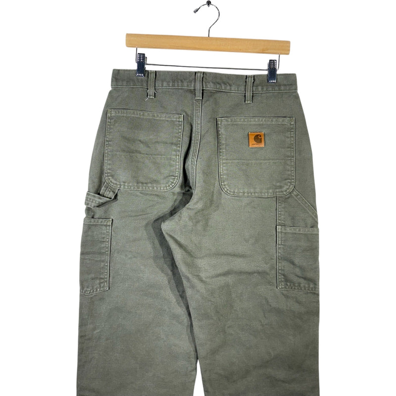Vintage Carhartt Flannel Lined Carpenter Pants