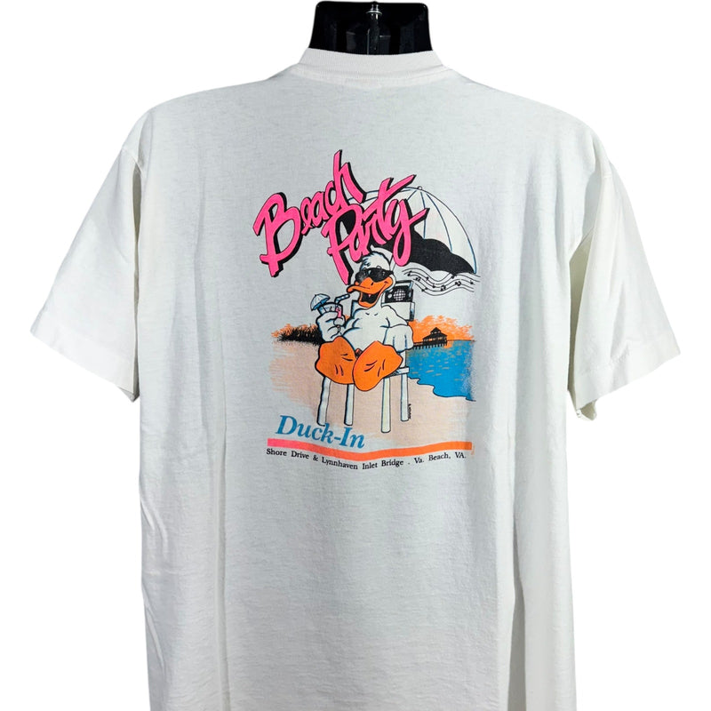 Vintage Virginia Beach Party Pocket Tee